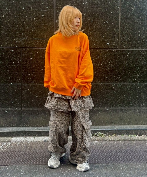 Candy Stripper（キャンディストリッパー）の「CANDY MAZE スウェット（スウェット・レディース・ブラック/ネイビー/オレンジ/オフホワイト・FREE）」の19枚目の写真