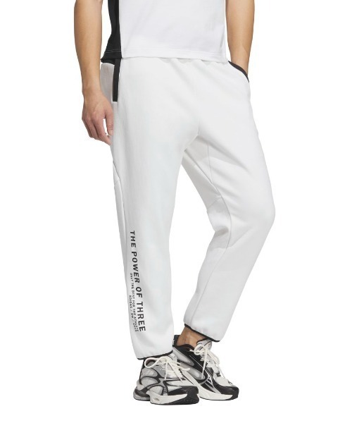 adidas(アディダス)の「アディダス adidas アディダスアダプテーション レギュラーフィット アンクル丈 オープンヘムパンツ(その他パンツ・メンズ・ホワイト/ネイビー/ブラック・S/M/L/LL/3L)」の1枚目の写真