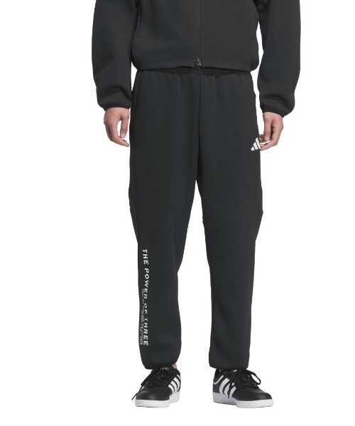 adidas(アディダス)の「アディダス adidas アディダスアダプテーション レギュラーフィット アンクル丈 オープンヘムパンツ(その他パンツ・メンズ・ホワイト/ネイビー/ブラック・S/M/L/LL/3L)」の2枚目の写真