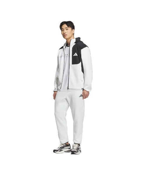 adidas(アディダス)の「アディダス adidas アディダスアダプテーション レギュラーフィット アンクル丈 オープンヘムパンツ(その他パンツ・メンズ・ホワイト/ネイビー/ブラック・S/M/L/LL/3L)」の5枚目の写真