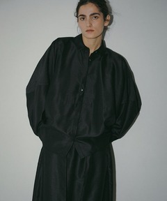 TOMOCO UNABARA × ETRE TOKYO】デザインカフスシャンタンシャツ