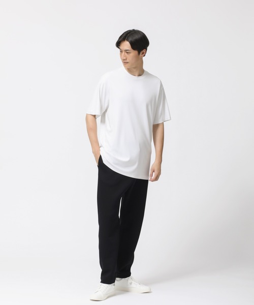 TENTIAL(テンシャル)の「テーラードTシャツ 半袖(Tシャツ/カットソー・メンズ・ブラック/ホワイト・X-SMALL/SMALL/MEDIUM/LARGE/X-LARGE/XX-LARGE)」の4枚目の写真