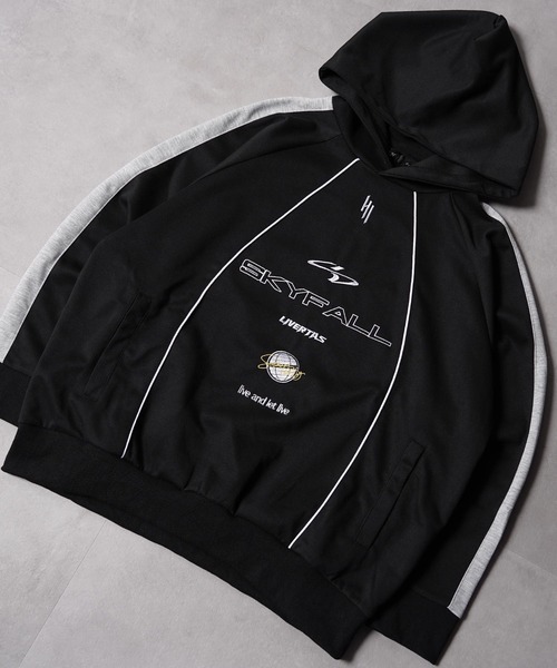 パイピング デザイン パーカー / Piping Design Hoodie