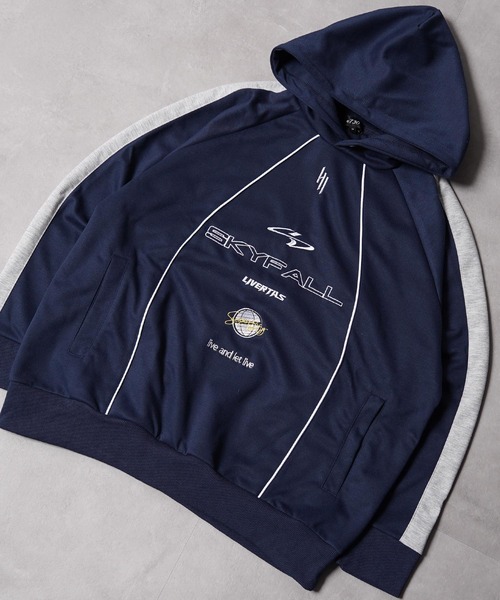 BALLOON DESIGN HOODED N3B サイズ2 SWITCHING PIERCED ZIP HOODIE -2.COLOR- | WALKIN STORE WEB SHOP