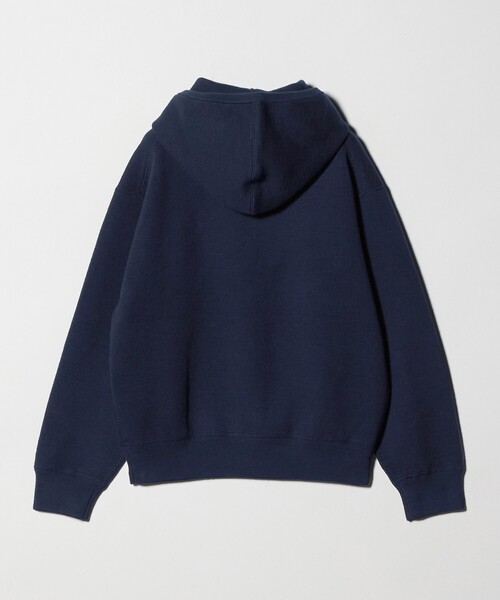 BEAUTY&YOUTH UNITED ARROWS（ビューティーアンドユースユナイテッドアローズ）の「コットンウールブレンド ソリッド＆ボーダーニットフーディ ウォッシャブル（ニット/セーター・レディース・ライトグレー/その他1/ワイン/ネイビー・FREE）」の11枚目の写真