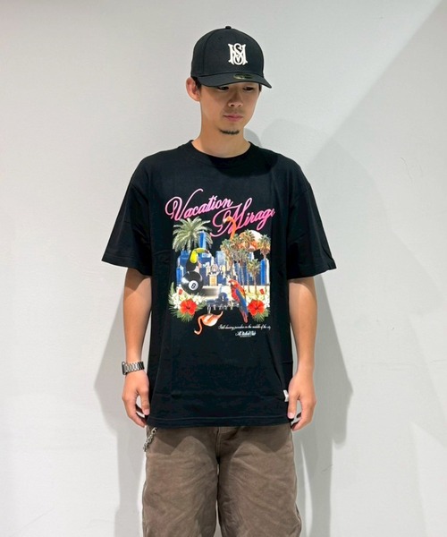 MFC STORE(エムエフシーストア)の「MFC STORE VACATION MIRAGE S/S TEE(Tシャツ/カットソー・メンズ・ブラック/ホワイト・XL/L/M/S/XXL)」の9枚目の写真
