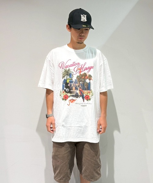 MFC STORE(エムエフシーストア)の「MFC STORE VACATION MIRAGE S/S TEE(Tシャツ/カットソー・メンズ・ブラック/ホワイト・XL/L/M/S/XXL)」の11枚目の写真