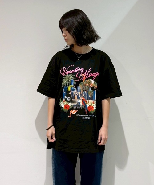 MFC STORE(エムエフシーストア)の「MFC STORE VACATION MIRAGE S/S TEE(Tシャツ/カットソー・メンズ・ブラック/ホワイト・XL/L/M/S/XXL)」の7枚目の写真