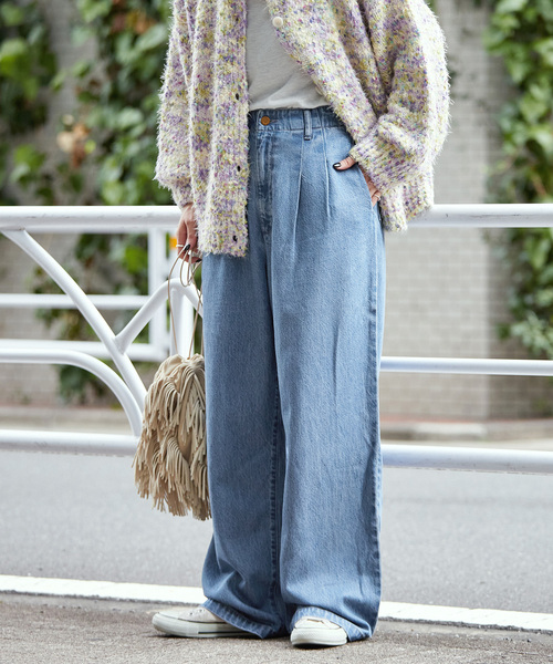 B.C STOCK(ベーセーストック)の「《追加4》ウォッシャブル / DU JOUR/デュ ジュール TROUSER JEAN(デニムパンツ・レディース・チャコールグレー/ネイビー/ブルー系その他・36/38)」の3枚目の写真