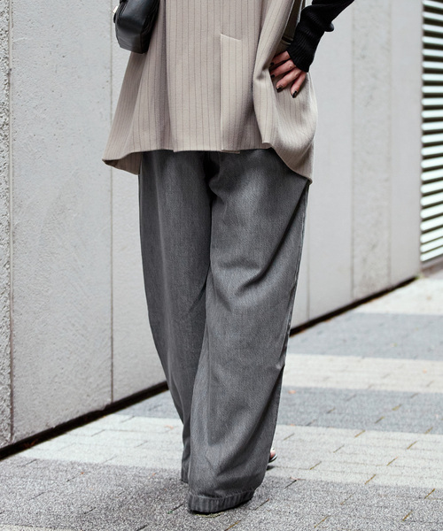 B.C STOCK(ベーセーストック)の「《追加4》ウォッシャブル / DU JOUR/デュ ジュール TROUSER JEAN(デニムパンツ・レディース・チャコールグレー/ネイビー/ブルー系その他・36/38)」の9枚目の写真