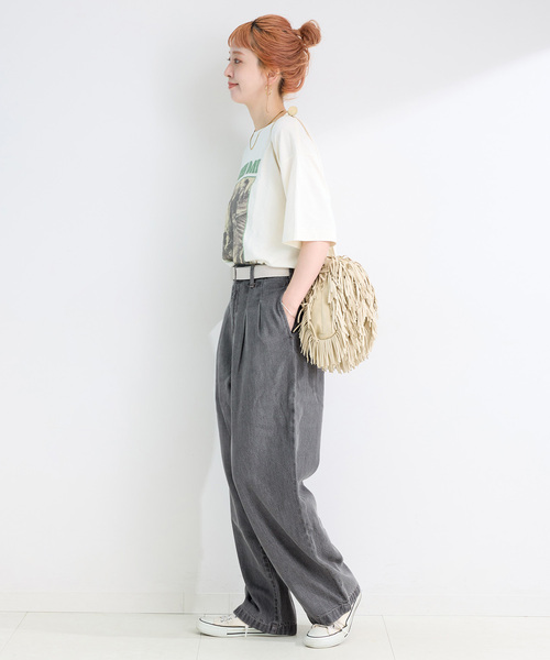 B.C STOCK(ベーセーストック)の「《追加4》ウォッシャブル / DU JOUR/デュ ジュール TROUSER JEAN(デニムパンツ・レディース・チャコールグレー/ネイビー/ブルー系その他・36/38)」の11枚目の写真