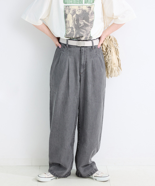 B.C STOCK(ベーセーストック)の「《追加4》ウォッシャブル / DU JOUR/デュ ジュール TROUSER JEAN(デニムパンツ・レディース・チャコールグレー/ネイビー/ブルー系その他・36/38)」の13枚目の写真