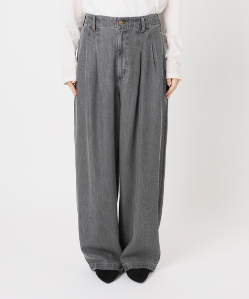 B.C STOCK（ベーセーストック）の「《追加4》ウォッシャブル / DU JOUR/デュ ジュール TROUSER JEAN（デニムパンツ・レディース・チャコールグレー/ネイビー/ブルー系その他・36/38）」の18枚目の写真
