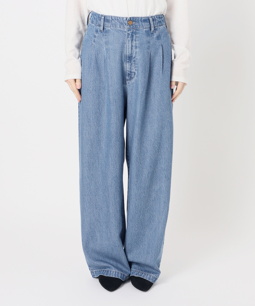 B.C STOCK（ベーセーストック）の「《追加4》ウォッシャブル / DU JOUR/デュ ジュール TROUSER JEAN（デニムパンツ・レディース・チャコールグレー/ネイビー/ブルー系その他・36/38）」の14枚目の写真