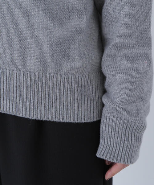 NATURAL BEAUTY BASIC(ナチュラルビューティーベーシック)の「◇スキッパーポロニット(ニット/セーター・レディース・ベージュ/ブルー/グレー・FREE)」の16枚目の写真