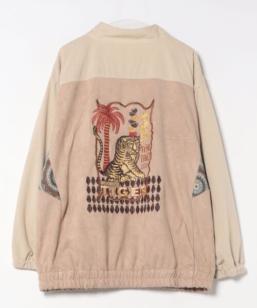 チャイハネ（チャイハネ）の「【チャイハネ】ジポアルMEN'Sジャケット（ブルゾン・メンズ・ブラック/レッド/ベージュ・FREE）」の3枚目の写真