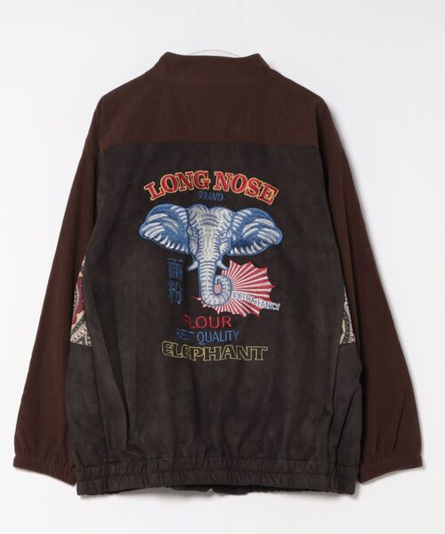 チャイハネ（チャイハネ）の「【チャイハネ】ジポアルMEN'Sジャケット（ブルゾン・メンズ・ブラック/レッド/ベージュ・FREE）」の2枚目の写真