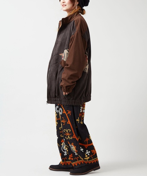 チャイハネ（チャイハネ）の「【チャイハネ】ジポアルMEN'Sジャケット（ブルゾン・メンズ・ブラック/レッド/ベージュ・FREE）」の6枚目の写真