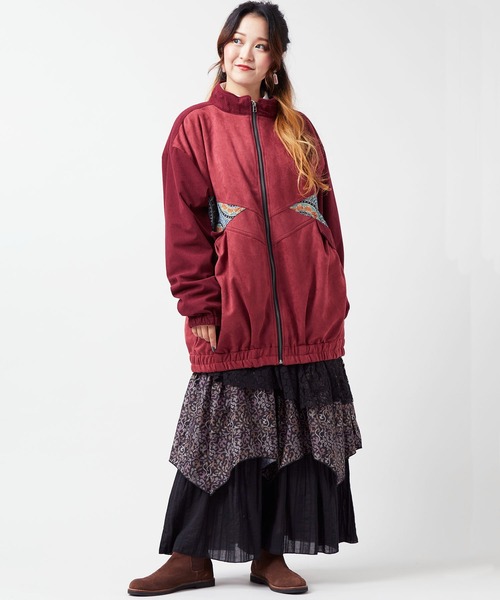 チャイハネ（チャイハネ）の「【チャイハネ】ジポアルMEN'Sジャケット（ブルゾン・メンズ・ブラック/レッド/ベージュ・FREE）」の11枚目の写真