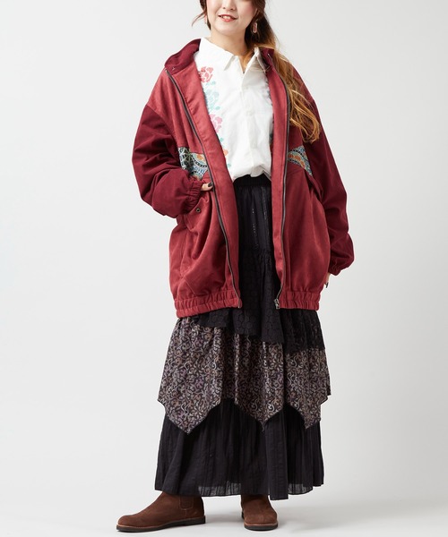 チャイハネ（チャイハネ）の「【チャイハネ】ジポアルMEN'Sジャケット（ブルゾン・メンズ・ブラック/レッド/ベージュ・FREE）」の14枚目の写真