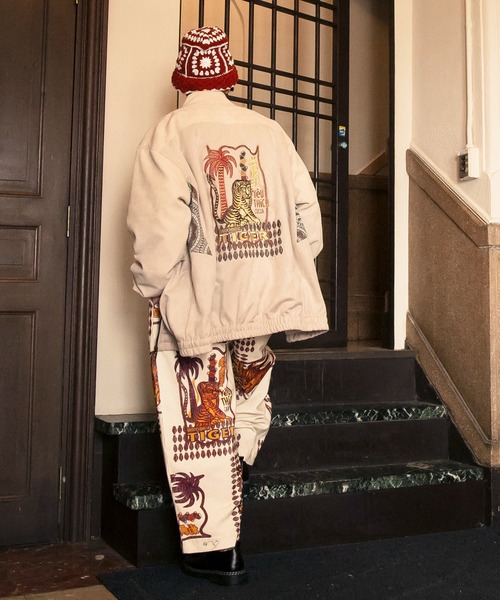 チャイハネ（チャイハネ）の「【チャイハネ】ジポアルMEN'Sジャケット（ブルゾン・メンズ・ブラック/レッド/ベージュ・FREE）」の10枚目の写真