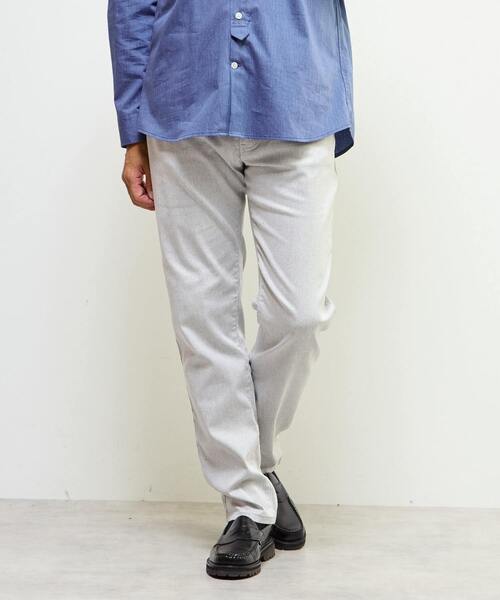 MEN'S MELROSE（メンズメルローズ）の「《WEB限定》【全6サイズ展開】ハイパーストレッチヘリンボーン5ポケットパンツ（その他パンツ・メンズ・グレー/ライトグレー/ブラウン/ネイビー・6/5/7/4/2/3）」の17枚目の写真