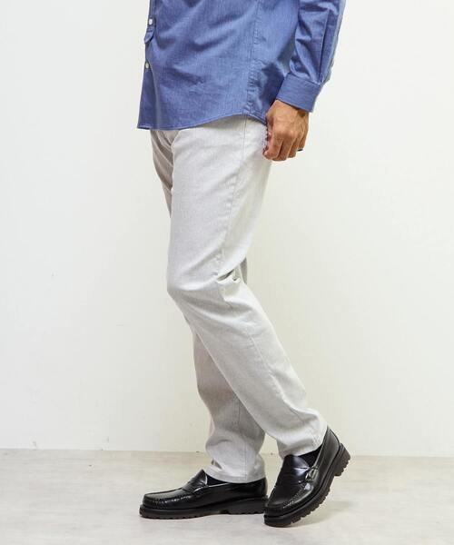 MEN'S MELROSE（メンズメルローズ）の「《WEB限定》【全6サイズ展開】ハイパーストレッチヘリンボーン5ポケットパンツ（その他パンツ・メンズ・グレー/ライトグレー/ブラウン/ネイビー・6/5/7/4/2/3）」の18枚目の写真