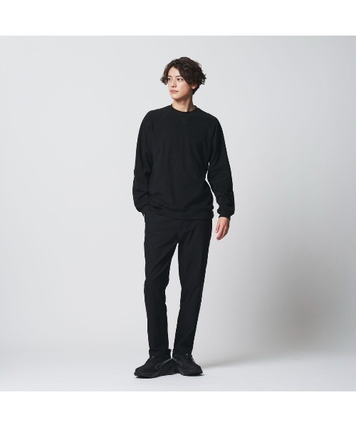 TIGORA（ティゴラ）の「ティゴラ TIGORA 裏起毛テーパードパンツ（その他パンツ・メンズ・サンドグレー/ブラック・S/M/L/LL/3L）」の10枚目の写真