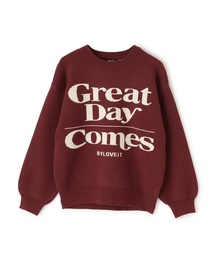 by LOVEiT | ロゴジャカードニット(ニット/セーター)