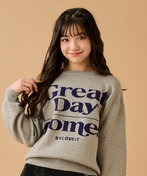 by LOVEiT | ロゴジャカードニット(ニット/セーター)