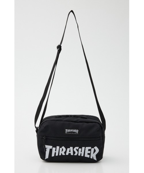 RODEO CROWNS WIDE BOWL（ロデオクラウンズワイドボウル）の「THRASHER ショルダーバッグ（ショルダーバッグ・レディース・ベージュ/ブラック・FREE）」の2枚目の写真