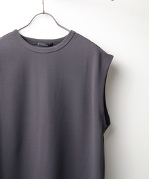 【RES】【Bling Leads】梨地　ノースリーブシャツ