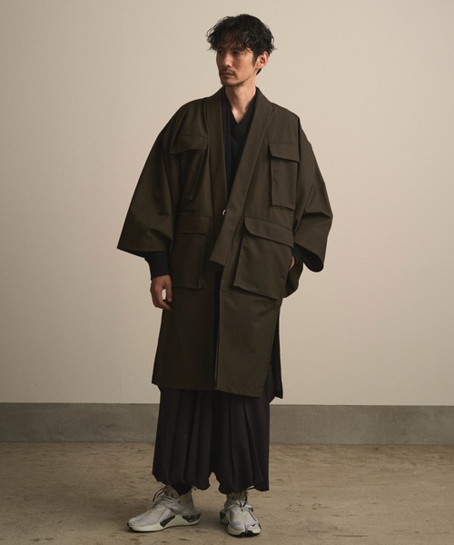 2025年秋冬の和ROBE / FIELD HAORI COAT（ミリタリージャケット）｜和