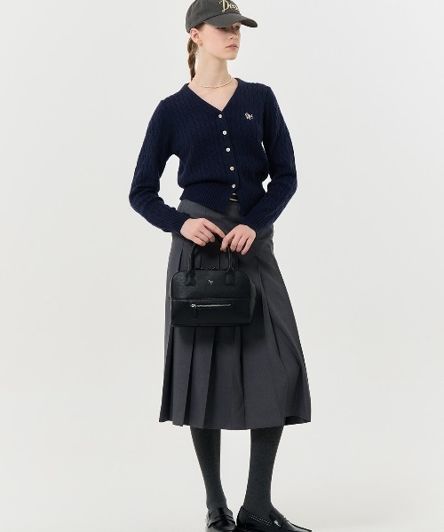 GENERAL IDEA（ジェネラルアイデア）の「【GENERAL IDEA】スクエア2wayトートバッグ / WOMAN GNRL ECO LEATHER TOTE BAG GNRL（トートバッグ・レディース・グレー/ブラック/ブラウン・FREE）」の8枚目の写真