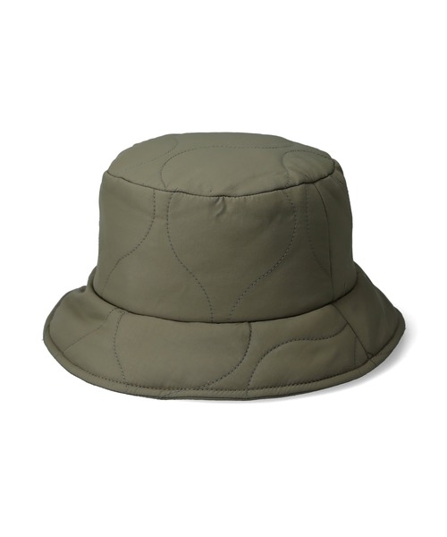 WIND AND SEA（ウィンダンシー）の「QUILTING BUCKET HAT（ハット・メンズ・オリーブ・F）」の2枚目の写真