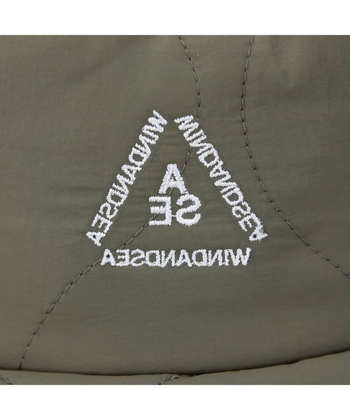 WIND AND SEA（ウィンダンシー）の「QUILTING BUCKET HAT（ハット・メンズ・オリーブ・F）」の3枚目の写真