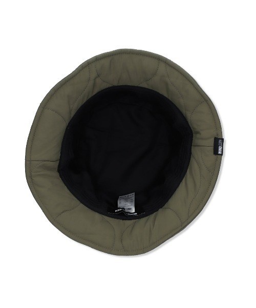 WIND AND SEA（ウィンダンシー）の「QUILTING BUCKET HAT（ハット・メンズ・オリーブ・F）」の5枚目の写真