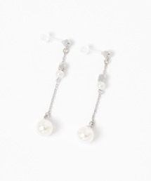 LAKOLE（ラコレ）の「ロングサガリパール樹脂ポストピアス / 592927（ピアス（両耳用））」