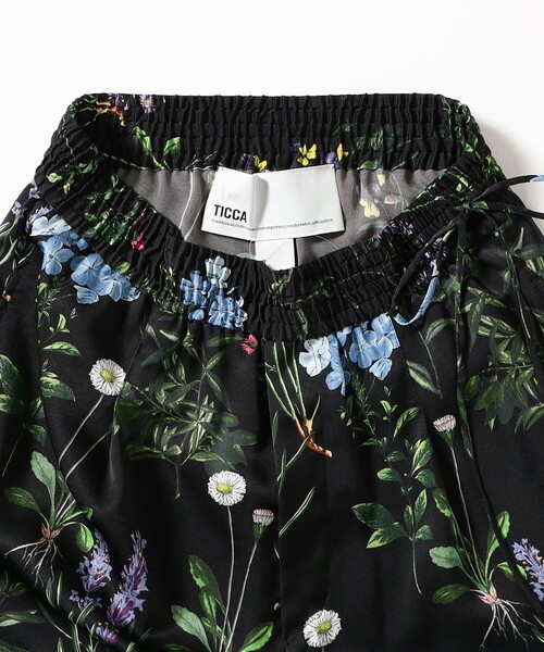 TICCA（ティッカ）の「TICCA / フラワー プリント パンツ（その他パンツ・レディース・ブラウン/ブラック・ONE SIZE）」の15枚目の写真