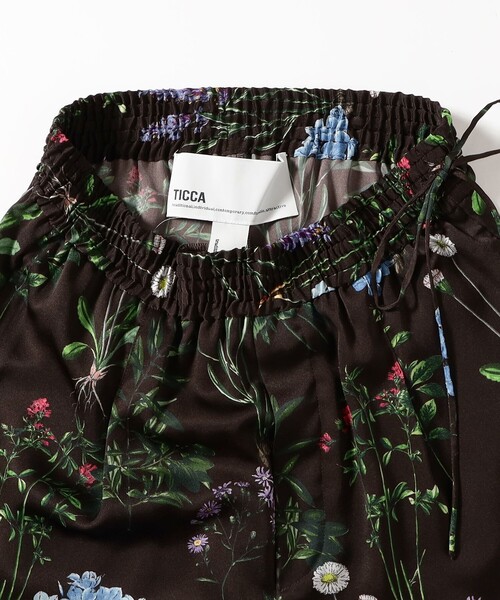 TICCA（ティッカ）の「TICCA / フラワー プリント パンツ（その他パンツ・レディース・ブラウン/ブラック・ONE SIZE）」の21枚目の写真