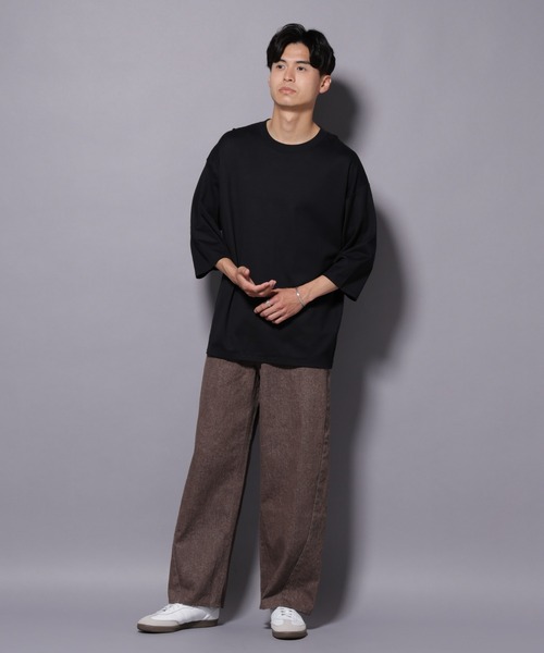 NANO universe（ナノユニバース）の「ピグメント 3Dパンツ（その他パンツ・メンズ・ベージュ/ブラウン・M/S/L）」の13枚目の写真