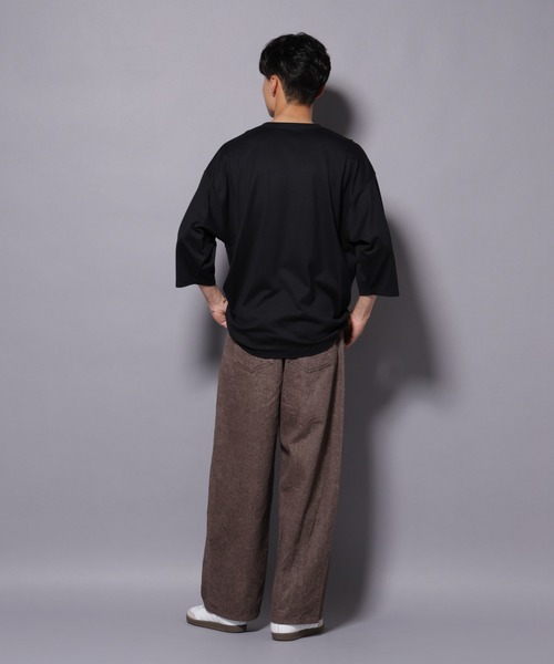 NANO universe（ナノユニバース）の「ピグメント 3Dパンツ（その他パンツ・メンズ・ベージュ/ブラウン・M/S/L）」の16枚目の写真