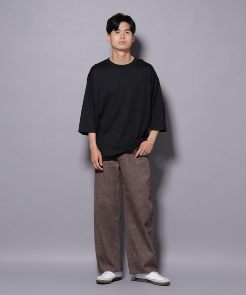 NANO universe（ナノユニバース）の「ピグメント 3Dパンツ（その他パンツ・メンズ・ベージュ/ブラウン・M/S/L）」の11枚目の写真