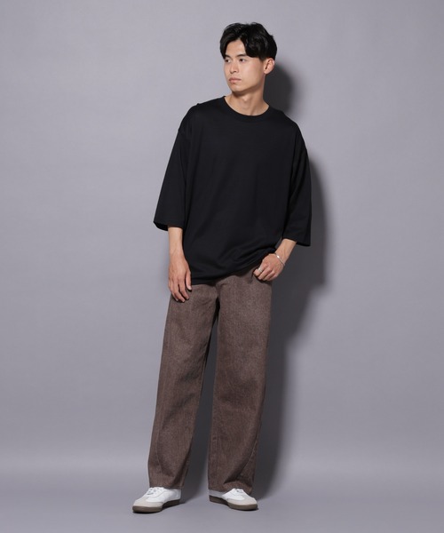 NANO universe（ナノユニバース）の「ピグメント 3Dパンツ（その他パンツ・メンズ・ベージュ/ブラウン・M/S/L）」の12枚目の写真