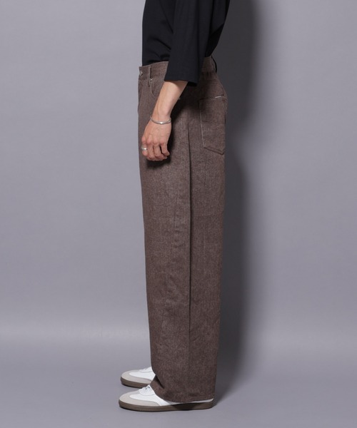 NANO universe（ナノユニバース）の「ピグメント 3Dパンツ（その他パンツ・メンズ・ベージュ/ブラウン・M/S/L）」の17枚目の写真