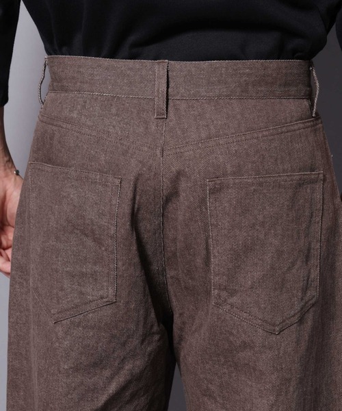 NANO universe（ナノユニバース）の「ピグメント 3Dパンツ（その他パンツ・メンズ・ベージュ/ブラウン・M/S/L）」の19枚目の写真