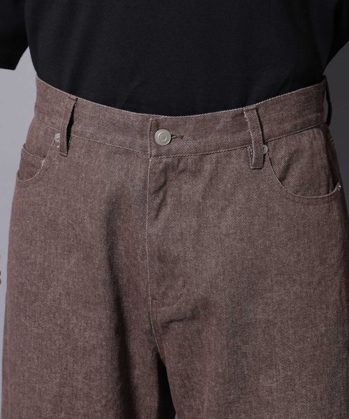 NANO universe（ナノユニバース）の「ピグメント 3Dパンツ（その他パンツ・メンズ・ベージュ/ブラウン・M/S/L）」の20枚目の写真