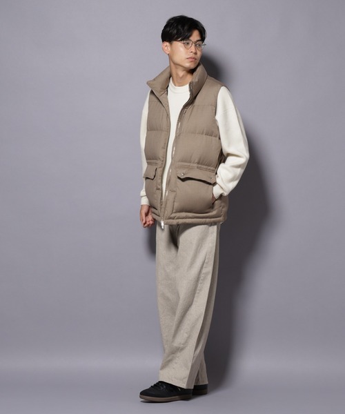 NANO universe（ナノユニバース）の「ピグメント 3Dパンツ（その他パンツ・メンズ・ベージュ/ブラウン・M/S/L）」の7枚目の写真