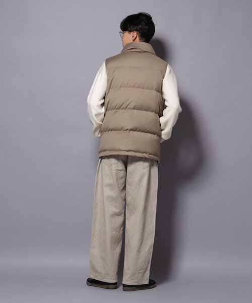 NANO universe（ナノユニバース）の「ピグメント 3Dパンツ（その他パンツ・メンズ・ベージュ/ブラウン・M/S/L）」の9枚目の写真