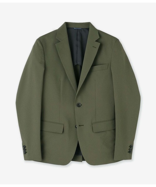 junhashimoto（ジュンハシモト）の「LIGHT 2B JACKET -STRETCH SHEERSUKER-（テーラードジャケット・メンズ・ネイビー/カーキ・2/5/3/4）」の2枚目の写真